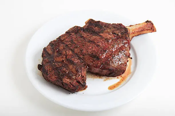 Grilled ribeye steak
