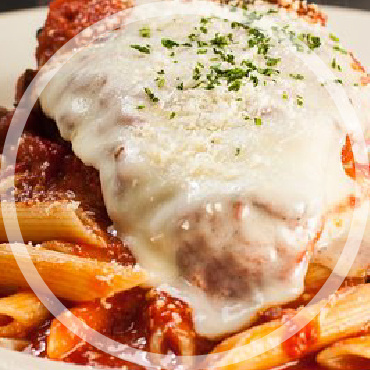 Veal Parmesan With Ziti
